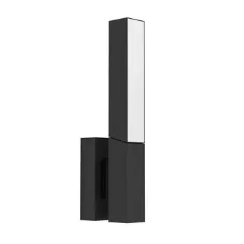 Настенный светильник UGENTO стальной черный LED 2X4.5W 3000K IP44 Д:6см В:31,5см EGLO