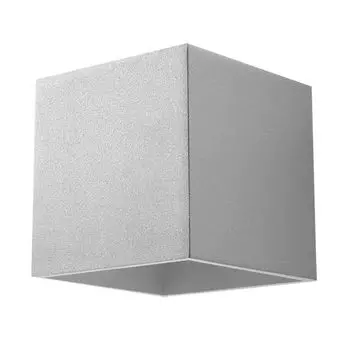 Настенный светильник UP & Down, ALU, серый, кубическая форма, L 10 см etc-shop