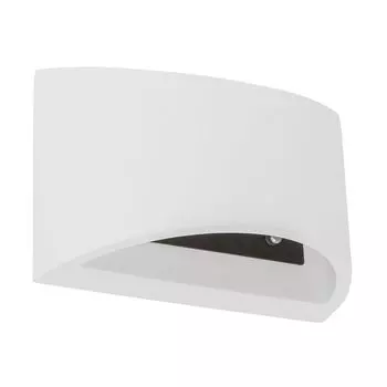 Настенный светильник, UP & Down, гипс, белый, H 12 см etc-shop