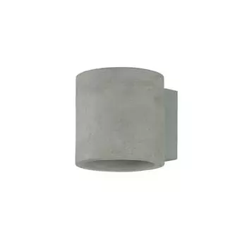Настенный светильник Up Down Серый G9 Бетонный современный настенный светильник Licht-Erlebnisse