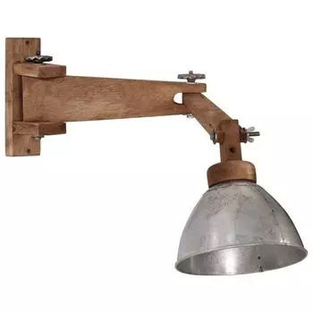 Настенный светильник vidaXL 25 Вт Vintage Silver E27, серебро