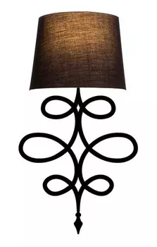 Настенный светильник WellHome, черный