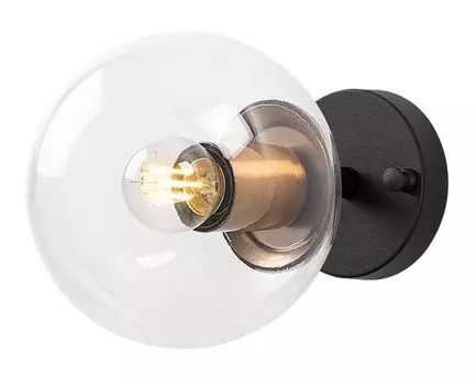 Настенный светильник WellHome, черный