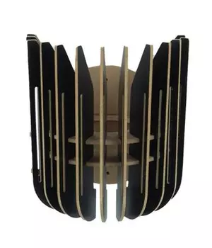 Настенный светильник WellHome, черный