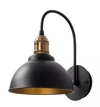 Настенный светильник WellHome, черный