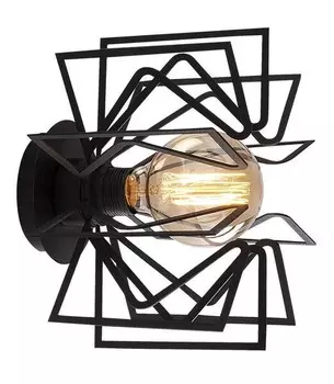 Настенный светильник WellHome, черный