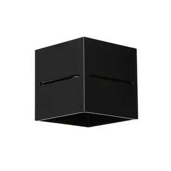 Настенный светильник вверх вниз, узор черного алюминия, современный настенный светильник в прихожей Licht-Erlebnisse, черный