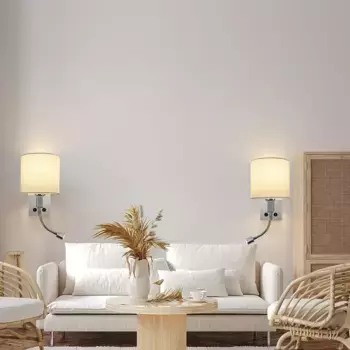 Настенный светильник ZMH, белый