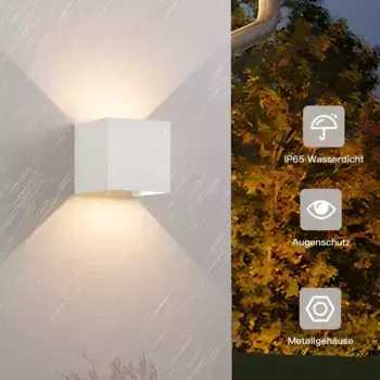 Настенный светильник ZMH, белый