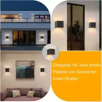 Настенный светильник ZMH, черный