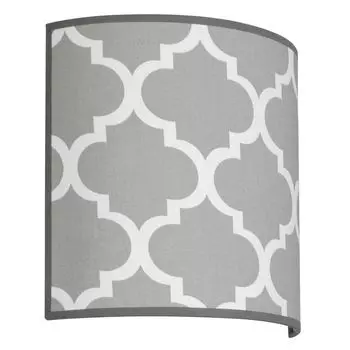 Настенный светло-серый E14 ретро-узор для интерьера спальни Licht-Erlebnisse