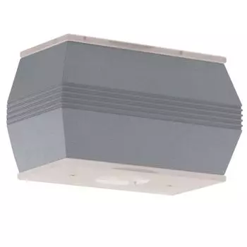 Настенный светодиодный светильник, атмосферостойкий, сатиновое стекло, прозрачное, L 18см etc-shop, серебро