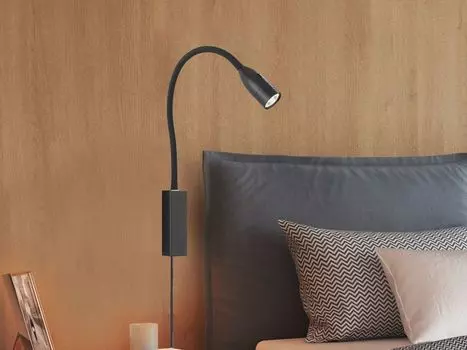 Настенный светодиодный светильник Fischer & Honsel Sten черный 4,6 Вт 420 лм 3000 К Fischer & Honsel Leuchten