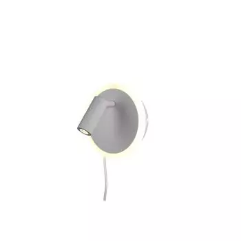 Настенный светодиодный светильник Trio Jordan матового белого цвета, 5 Вт, 550 лм, белый