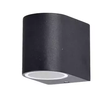 Настенный точечный светильник ALU, высота 8 см. Harms, черный