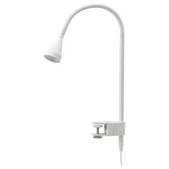 Настенный/зажимной точечный светильник, LED, белый, NVLINGE IKEA