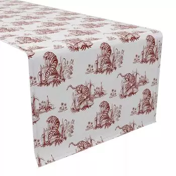 Настольная дорожка, 100 % хлопок, 16x108 дюймов, цветочный 180