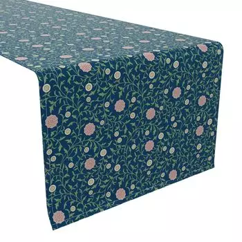 Настольная дорожка, 100 % хлопок, 16x108 дюймов, цветочный 71