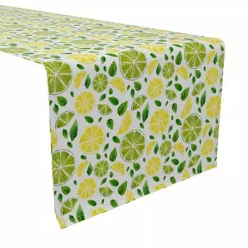 Настольная дорожка, 100 % хлопок, 16x108 дюймов, Citrus Summer