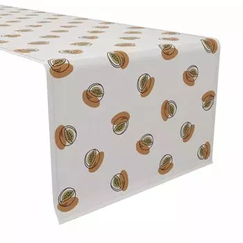 Настольная дорожка, 100 % хлопок, 16x108 дюймов, Simple Melons