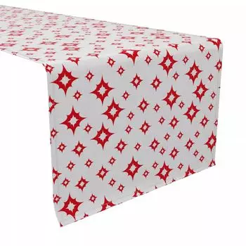 Настольная дорожка, 100 % хлопок, 16x72 дюйма, Cartoon Fireworks