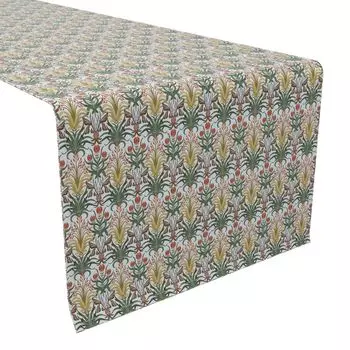 Настольная дорожка, 100 % хлопок, 16x90 дюймов, цветочный 109