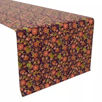 Настольная дорожка, 100 % хлопок, 16x90 дюймов, цветочный 46