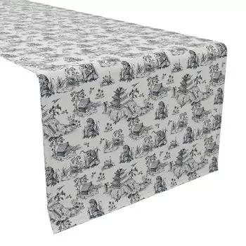 Настольная дорожка, 100 % хлопок, 16x90 дюймов, цветочный 184