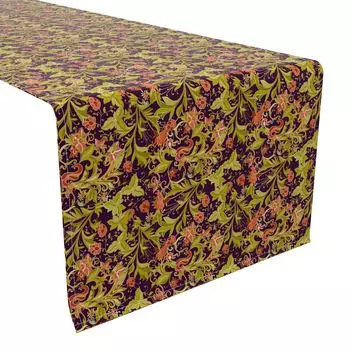 Настольная дорожка, 100 % хлопок, 16x90 дюймов, цветочный 23