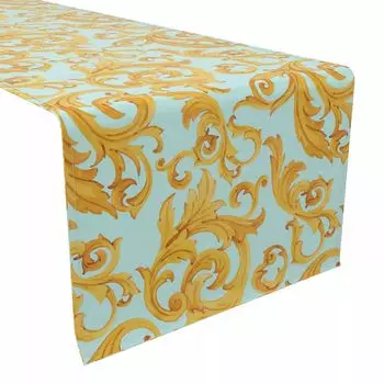 Настольная дорожка, 100 % хлопок, 16x90 дюймов, цветочный 156