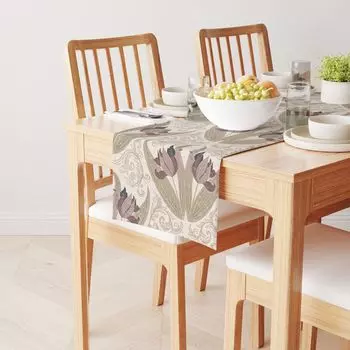 Настольная дорожка, 100 % хлопок, 16x90 дюймов, цветочный 57