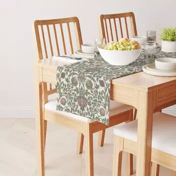 Настольная дорожка, 100 % хлопок, 16x90 дюймов, цветочный 63