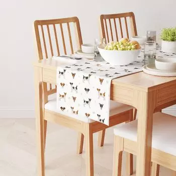 Настольная дорожка, 100 % хлопок, 16x90 дюймов, Jack Russel Designs