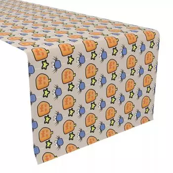Настольная дорожка, 100 % полиэстер, 12x72 дюйма, Pacman Halloween
