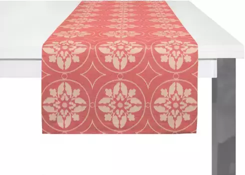 Настольная дорожка Adam "Romantic Puligny Light" 50х150 см, красный