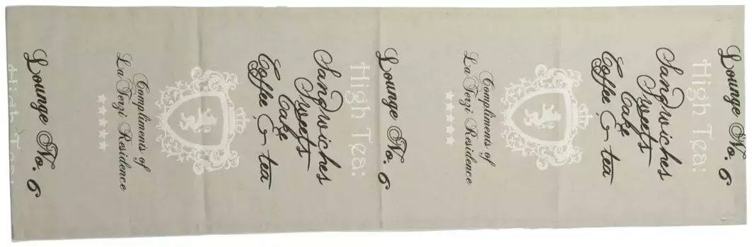 Настольная дорожка GO-DE "Полдник", (Д/Ш): ок. 140x40 см 40х140 см, цвет sand