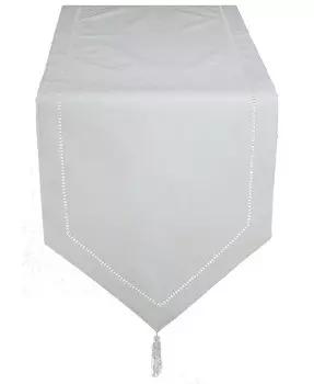 Настольная дорожка Melrose для вышивки ришелье, 16 x 90 дюймов Xia Home Fashions, белый