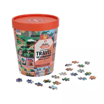 Настольная игра 50 Awe-Inspiring Travel Destinations Bucket List 1000-Piece Puzzle