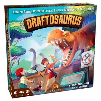 Настольная игра Ankama Board Games Draftosaurus