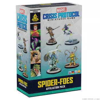 Настольная игра Atomic Mass Games Marvel: Crisis Protocol – Spider-Foes Affiliation Pack