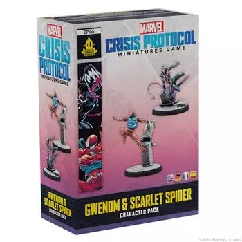 Настольная игра Atomic Mass Games Marvel: Crisis Protocol – Gwenom & Scarlet Spider