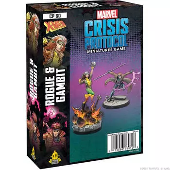 Настольная игра Atomic Mass Games Marvel Crisis Protocol - Gambit & Rogue