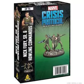 Настольная игра Atomic Mass Games Marvel Crisis Protocol - Nick Fury, Sr. & Howling Commandos
