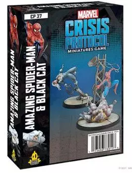 Настольная игра Atomic Mass Games Marvel Crisis Protocol - Amazing Spider-Man and Black Cat