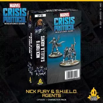 Настольная игра Atomic Mass Games Marvel Crisis Protocol - Nick Fury & S.H.I.E.L.D. Agents