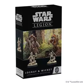 Настольная игра Atomic Mass Games Star Wars: Legion - Logray & Wicket Commander Expansion