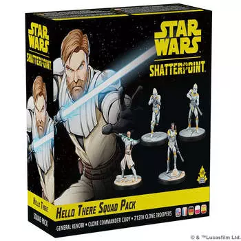 Настольная игра Atomic Mass Games Star Wars Shatterpoint - Hello There General Obi-Wan Kenobi Squad Pack