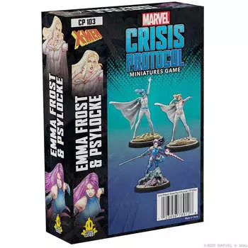 Настольная игра Atomic Mass Marvel: Crisis Protocol - Emma Frost & Psylocke