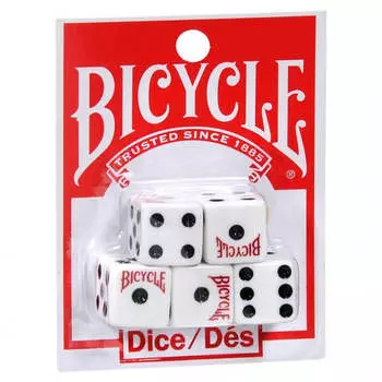 Настольная игра Bicycle Bicycle - Classic d6 Dice (5 dice/set)