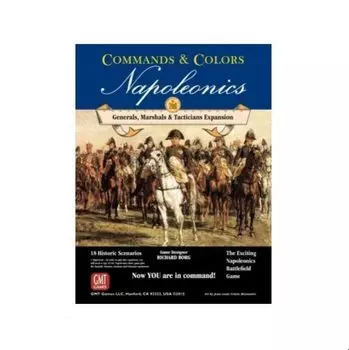 Настольная игра C&C Napoleonics Expansion 5: Generals, Marshalls, Tacticians GMT Games